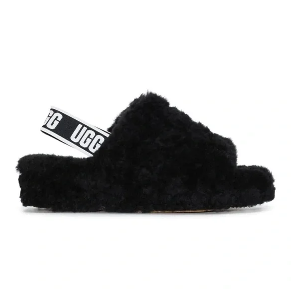 UGG Fluff Yeah flatform slippers size 7 - Picture 1 of 7